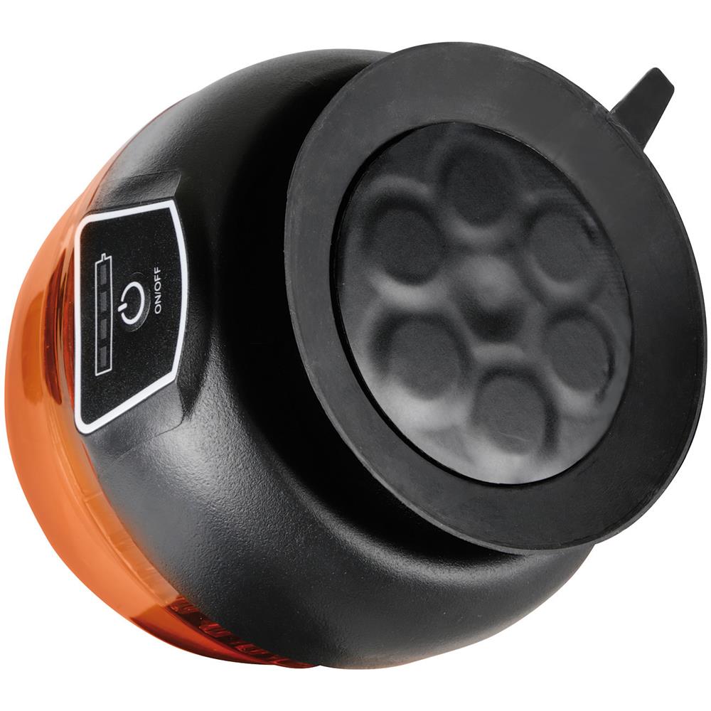 72994 Rl-11 Lampada Emergenza Con Luce Rotante A Led Ricaricabile 9-30v - Foto 3