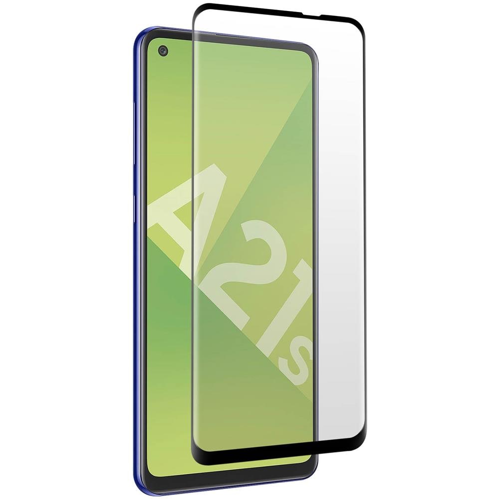 Vetro Temperato Samsung Galaxy A21s Protezione Schermo Smussato Contorno Nero - Foto 1