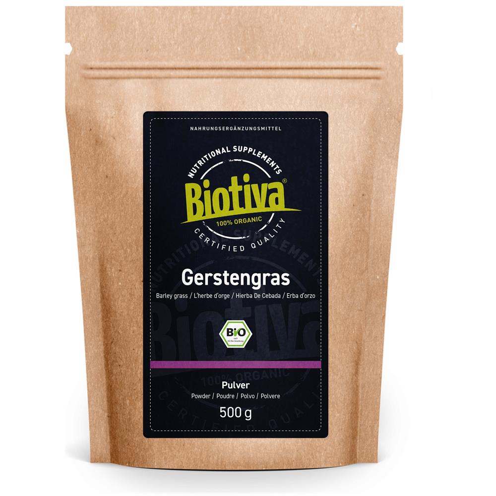 Orzo In Polvere Bio - 500g - Orzo Giovane E Fino - Dalla Germania - Certificato Bio (de-eco-005) - Sapore Delicatissimo - Foto 1