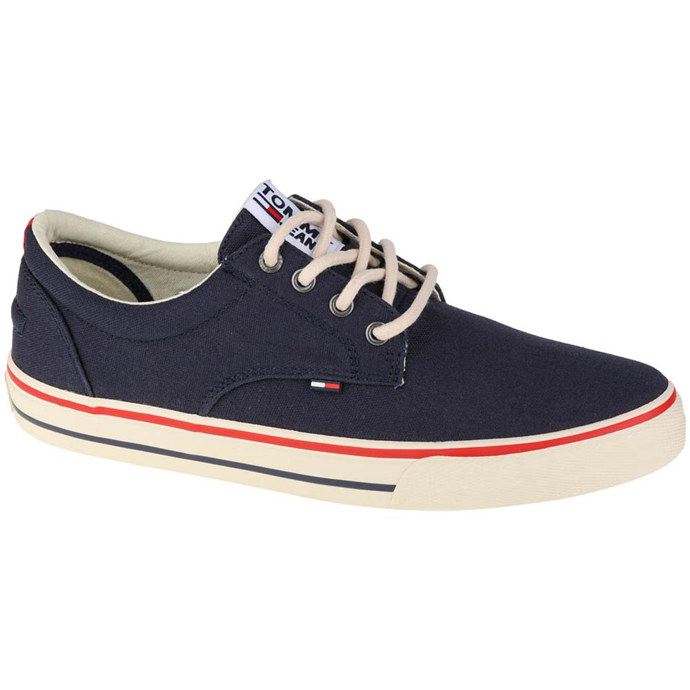 Jeans Textile Sneaker, Uomo, Granata, Scarpe Da Ginnastica, Numero: 44 Eu - Foto 1