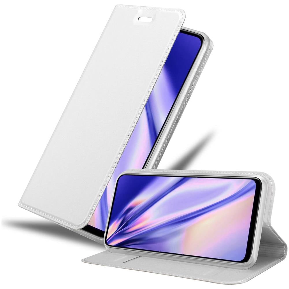 Custodia Compatibile Con Honor 9x In Classy Argento - Coperchio Protettiva Con Chiusura Magnetica, Funzione Stand E Tasca Per Le Carte - Foto 1