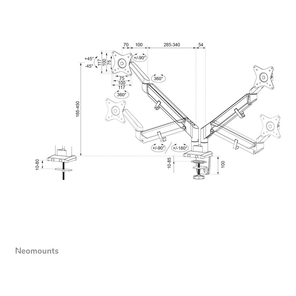 by Newstar supporto da scrivania - Foto 20