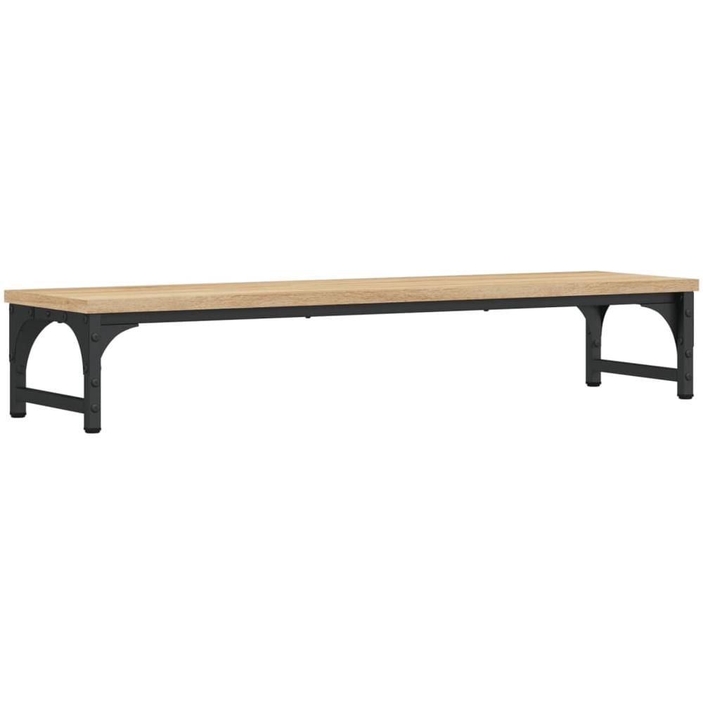 Supporto Monitor Rovere Sonoma 85x23x15,5 Cm Legno Multistrato - Foto 2