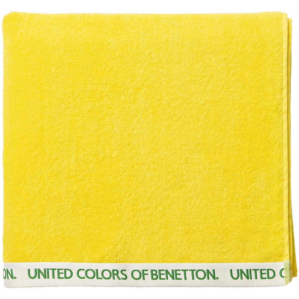 Asciugamano Da Spiaggia 90x160 Cm 380 Gsm 100% Rainbow Giallo Velluto Di Cotone - Foto 1