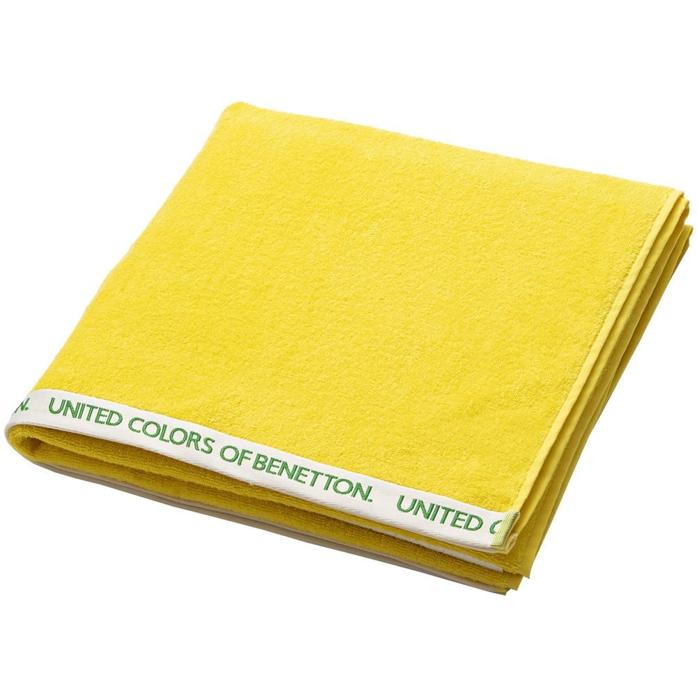 Asciugamano Da Spiaggia 90x160 Cm 380 Gsm 100% Rainbow Giallo Velluto Di Cotone - Foto 6