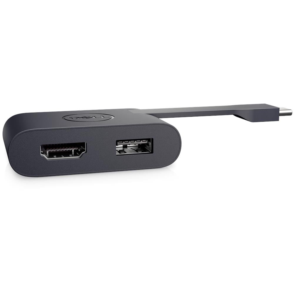DELL DA20, USB tipo-C, HDMI + USB, Maschio, Femmina, Dritto, Dritto - Foto 2