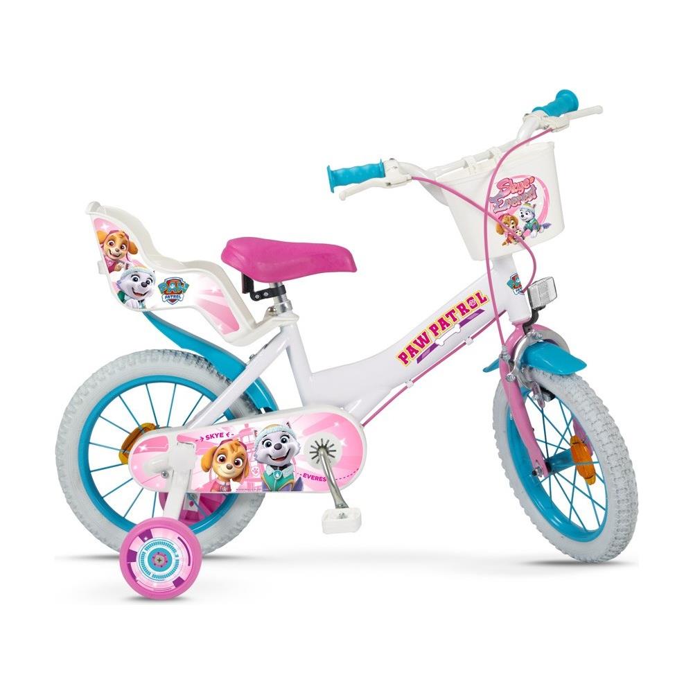 PAW PATROL Bicicletta da città 35,6 cm (14") Acciaio Multicolore, Bianco - Foto 1