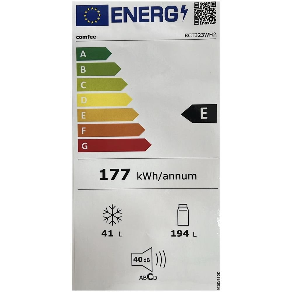 Frigorifero Doppia Porta RCT323WH2 No Frost Classe E Capacità Lorda / Netta 2354/194 Litri Colore Bianco - Foto 2