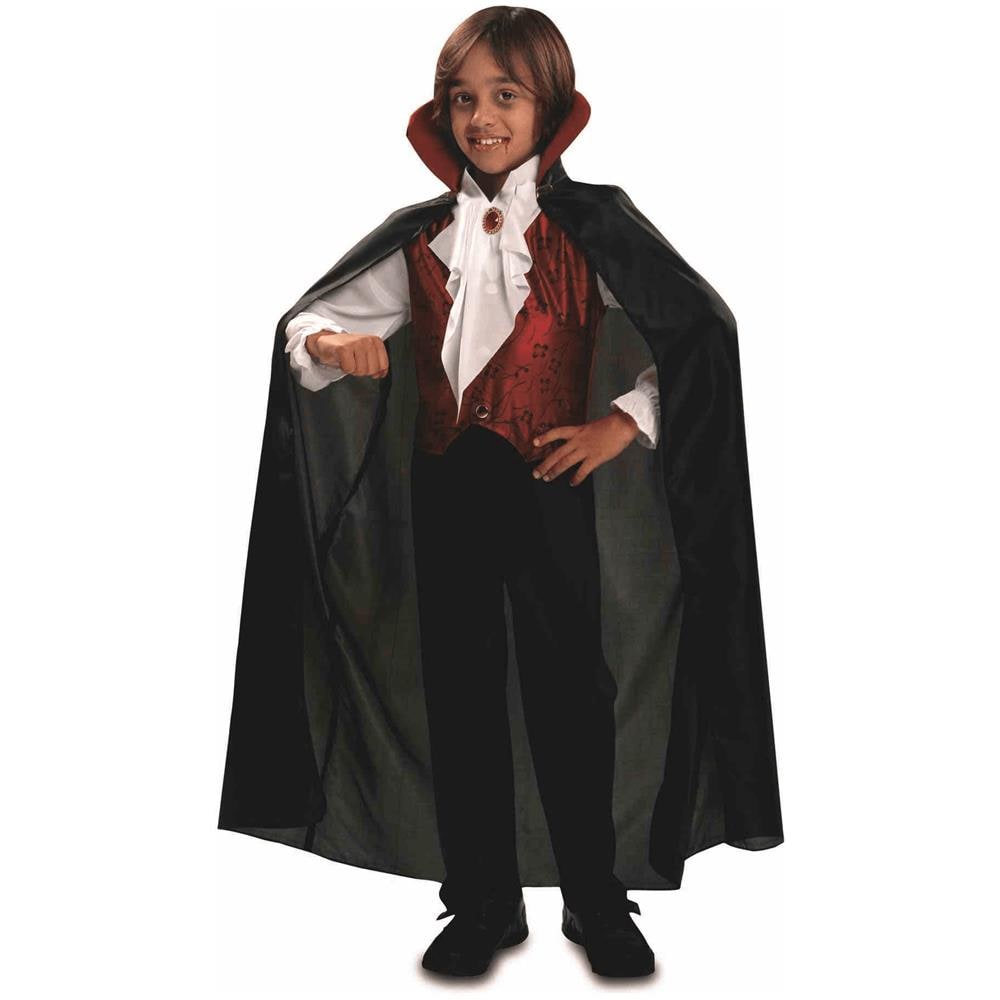 Costume gotico vampiro per bambini Dimensione 3-4 anni - Foto 1