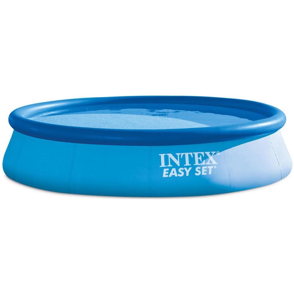 28142NP - Piscina Easy Set Rotonda con Pompa Filtro 396x396x84 cm - Foto 1