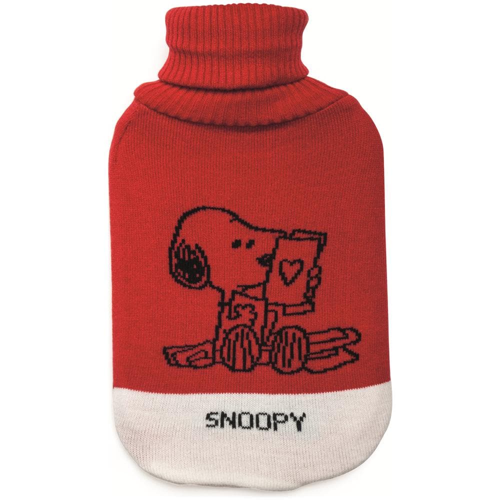 Borsa acqua calda Peanuts Snoopy rossa. - Foto 1