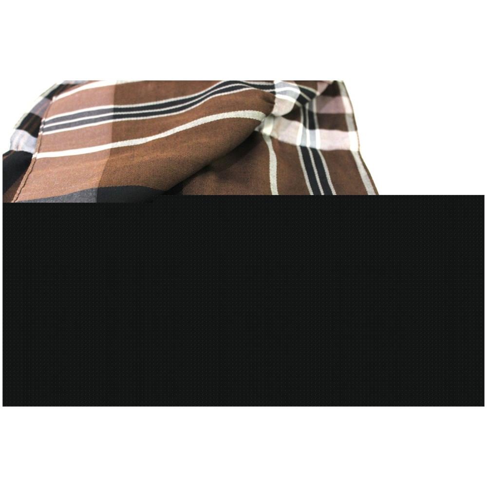 Sciarpa Donna Linea Scozia 1211 Marrone - Foto 3