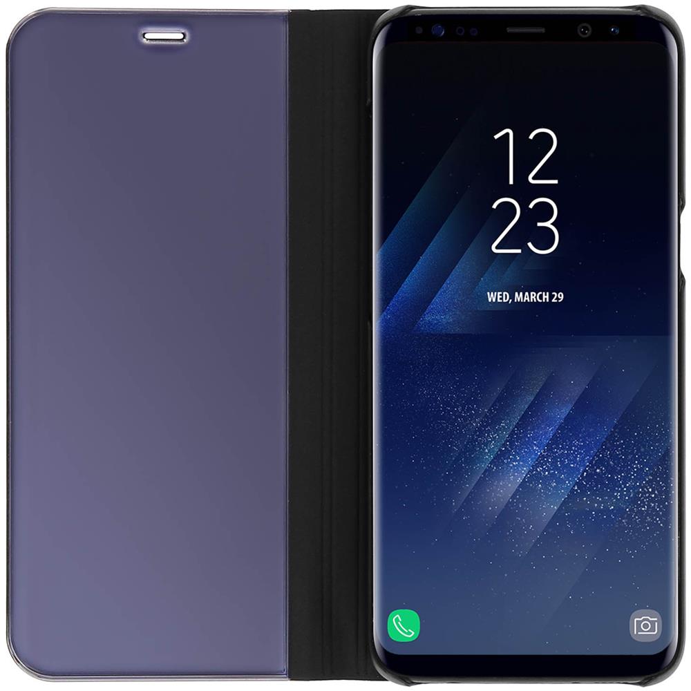 Custodia A Specchio Con Funzione Supporto Per Samsung Galaxy S8 - Nera - Foto 11