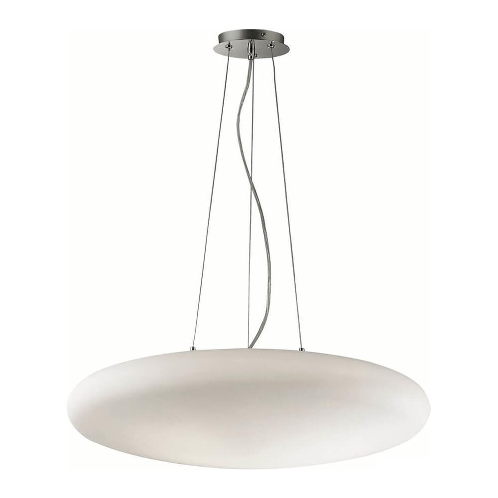 Lampada A Sospensione 5 X 60w E27 Bianco - Foto 1