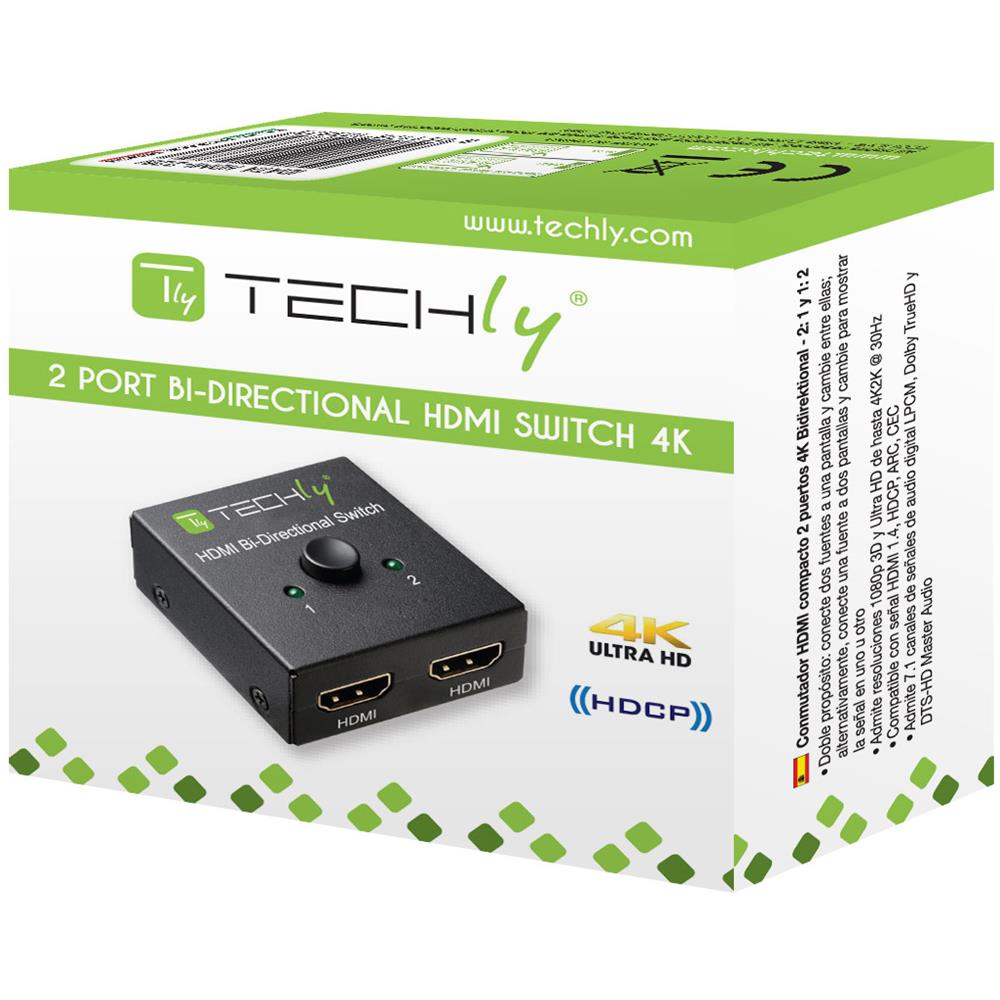 Switch Hdmi 2 Porte Bidirezionale 4k 60hz - Foto 2