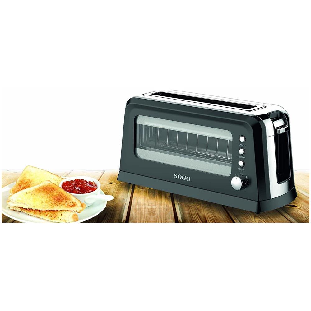 Tostapane SS-5445 Potenza 900 W Colore Nero - Foto 4