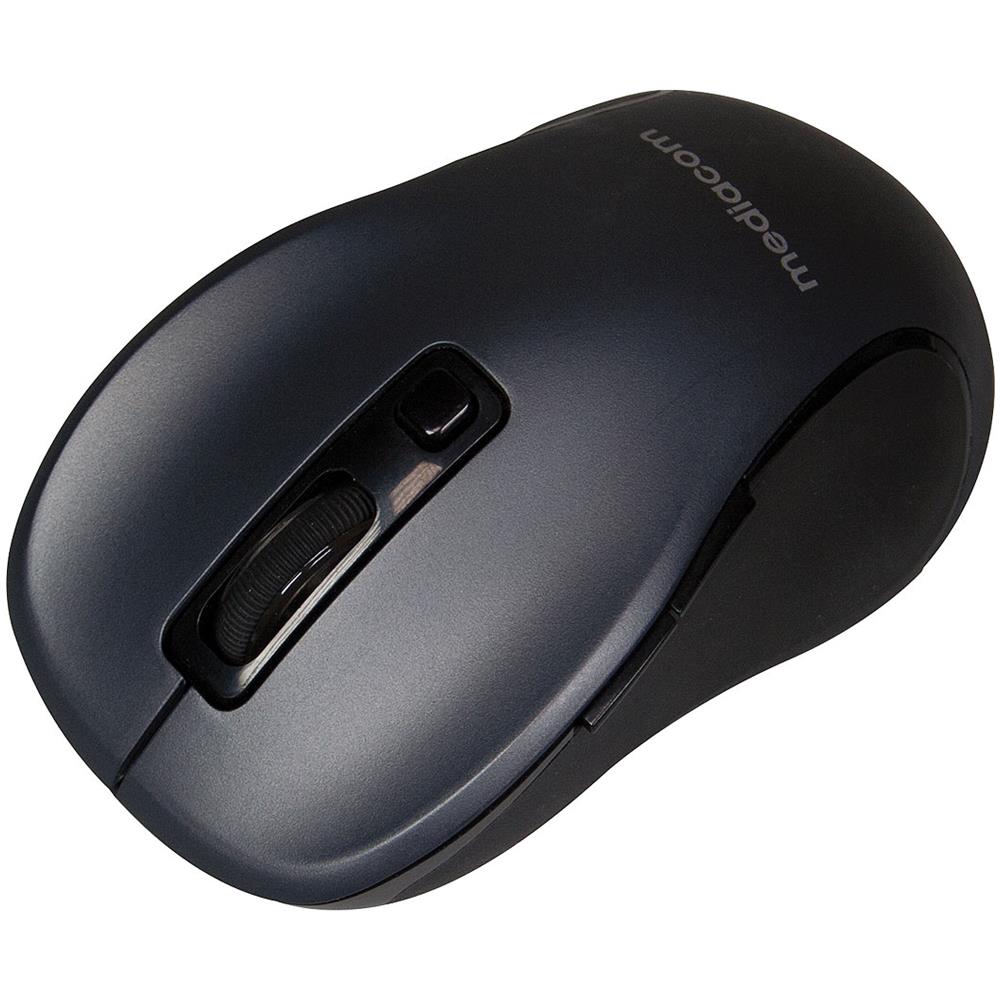 Mouse Bluetooth AX910 Ottico 6 Tasti 1600 DPI Colore Nero - Foto 2
