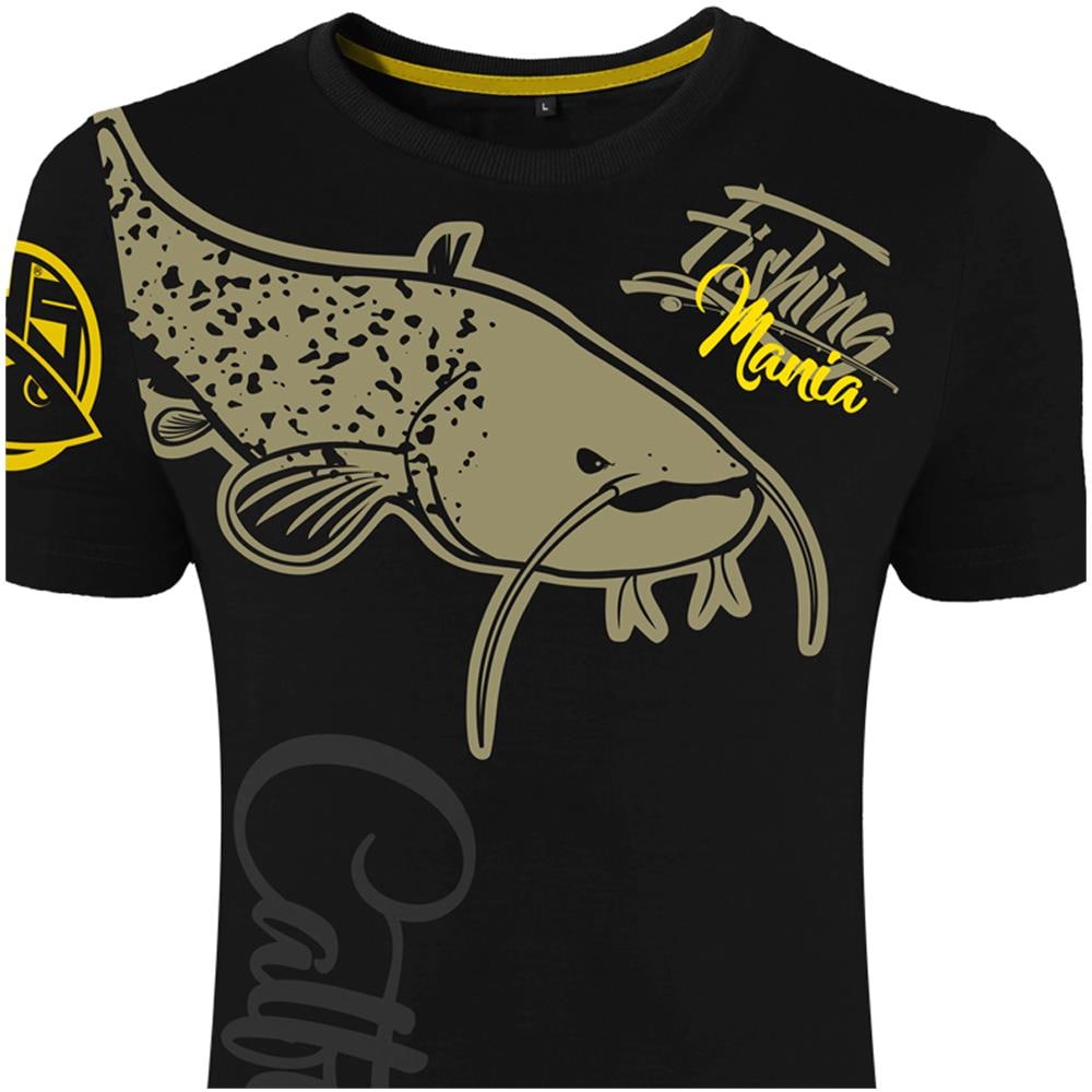 T-shirt Fishing Mania Catfish Hot Spot (m) - Foto 8