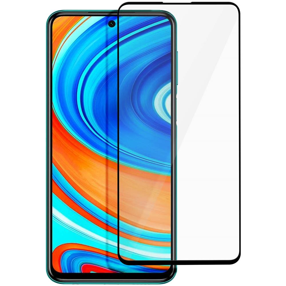 Vetrino Xiaomi Redmi Note 9s / 9 Pro /9 Pro Max Protezione Estrema Contorno Nero - Foto 2