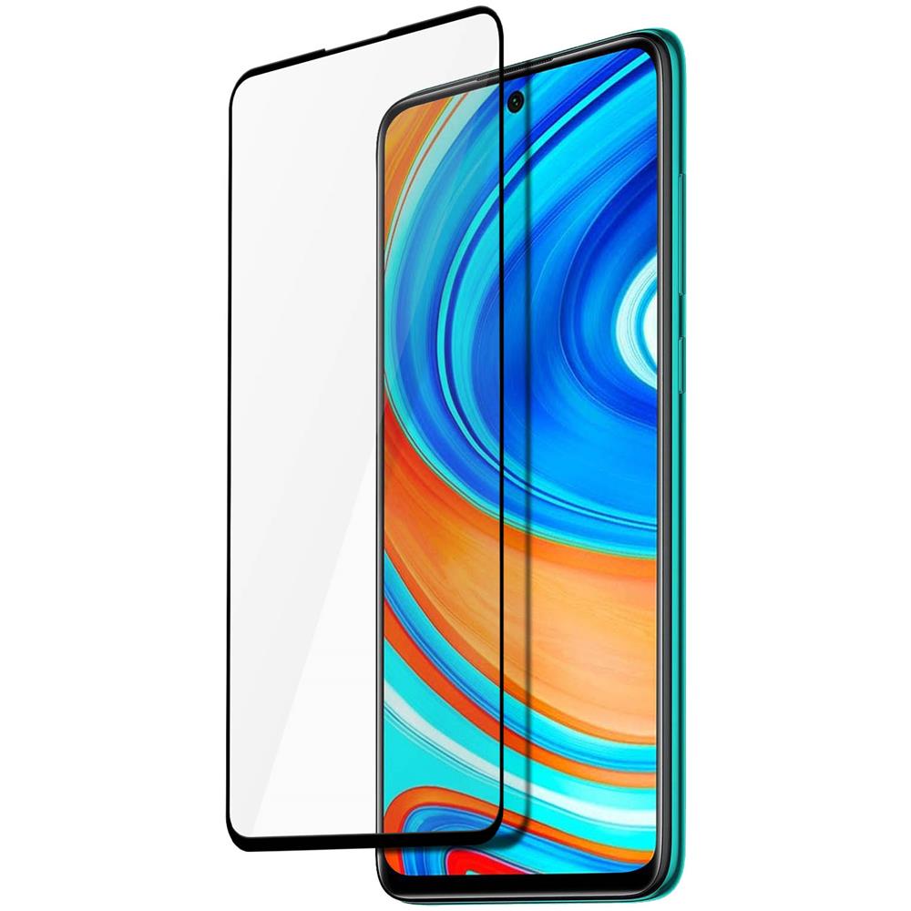 Vetrino Xiaomi Redmi Note 9s / 9 Pro /9 Pro Max Protezione Estrema Contorno Nero - Foto 1
