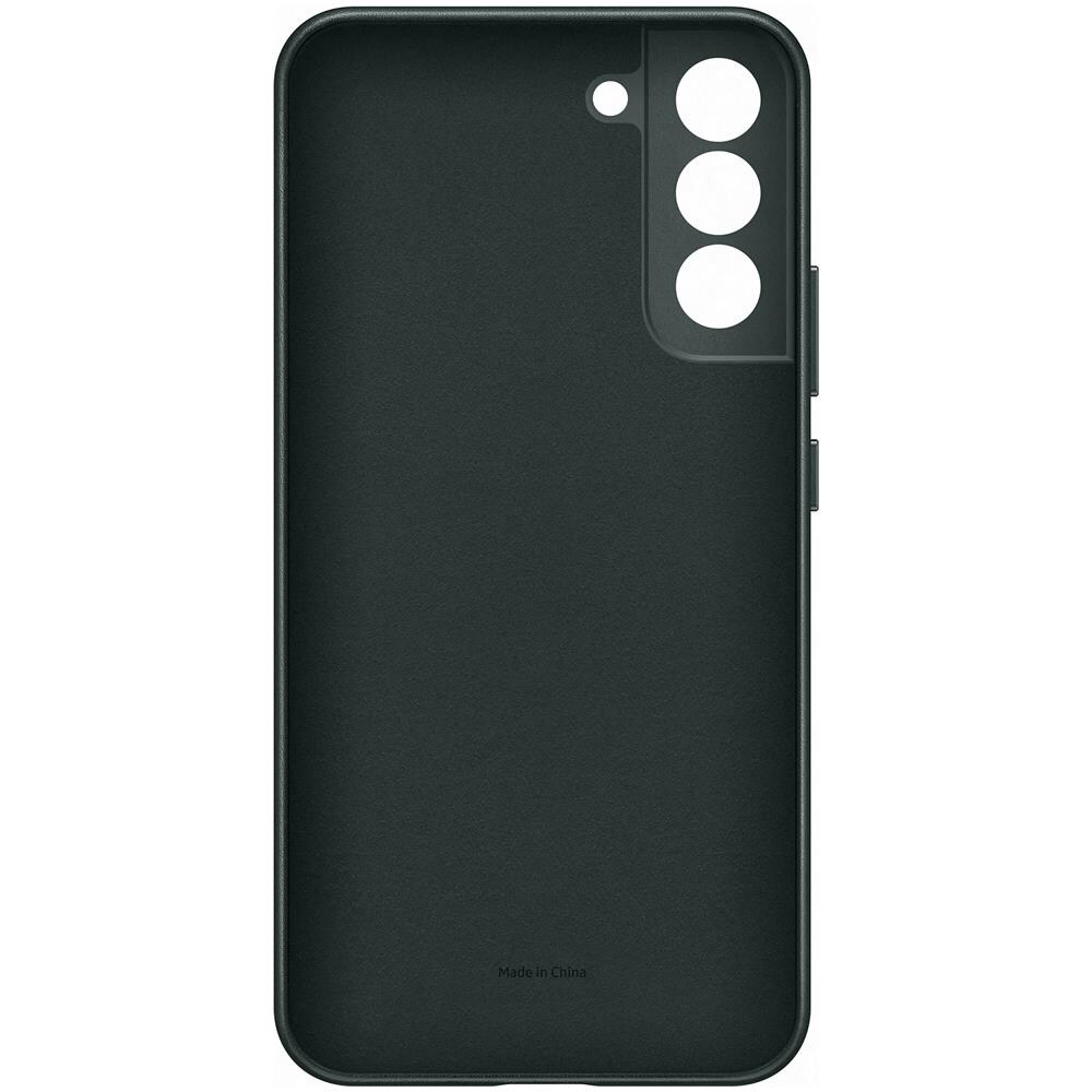 Leather Cover Forest Green Galaxy S22 Plus - Foto 1