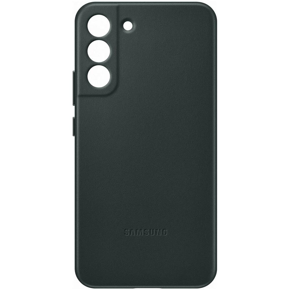 Leather Cover Forest Green Galaxy S22 Plus - Foto 2