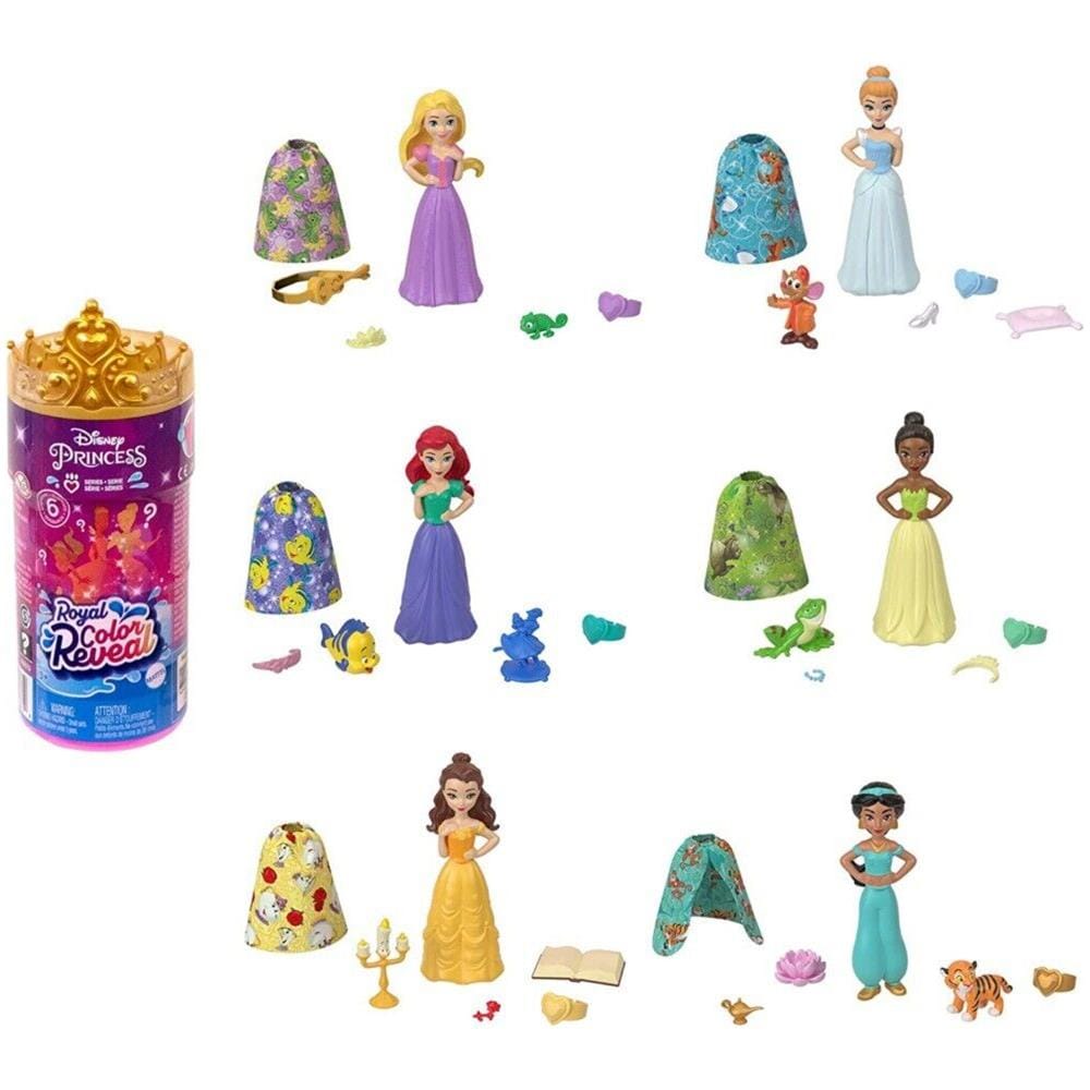 Bambola Mattel Hmb69 Frozen Royal Color Reveal Mini Assortito - Foto 2