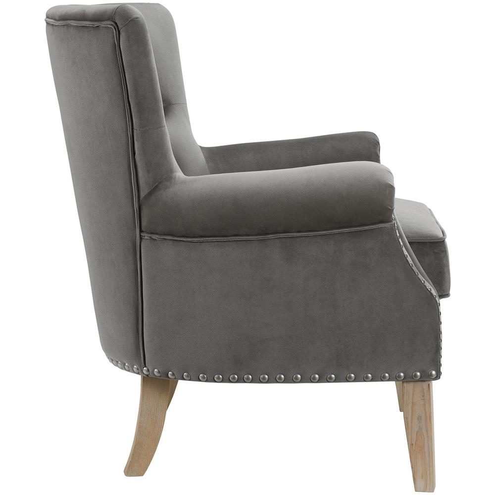Sedia Accento In Twill Grigio - Foto 4