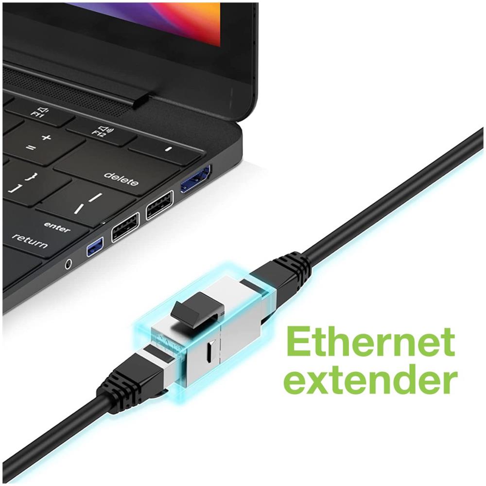 Adattatore Modulare di Rete Cat. 5E F /F Schermato FTP - Foto 6