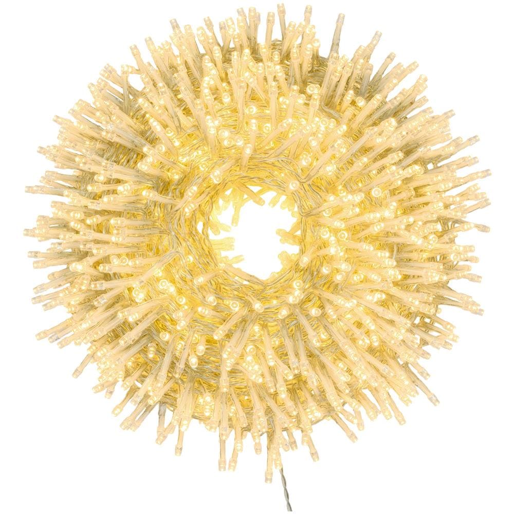 Minicluster Ø6cm Xntl 1500 Led Bianco Caldo 4+30,5m Luci Di Natale - Foto 1