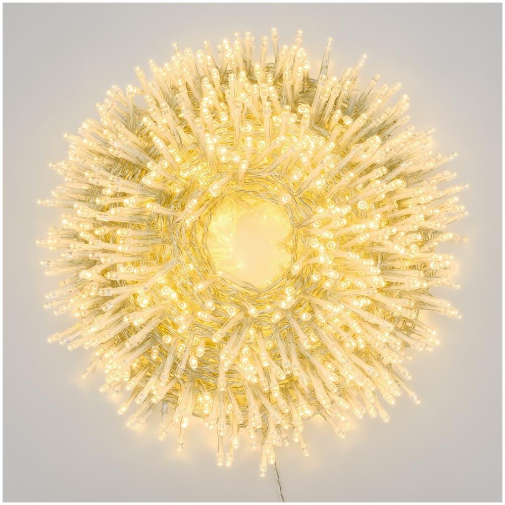 Minicluster Ø6cm Xntl 1500 Led Bianco Caldo 4+30,5m Luci Di Natale - Foto 2