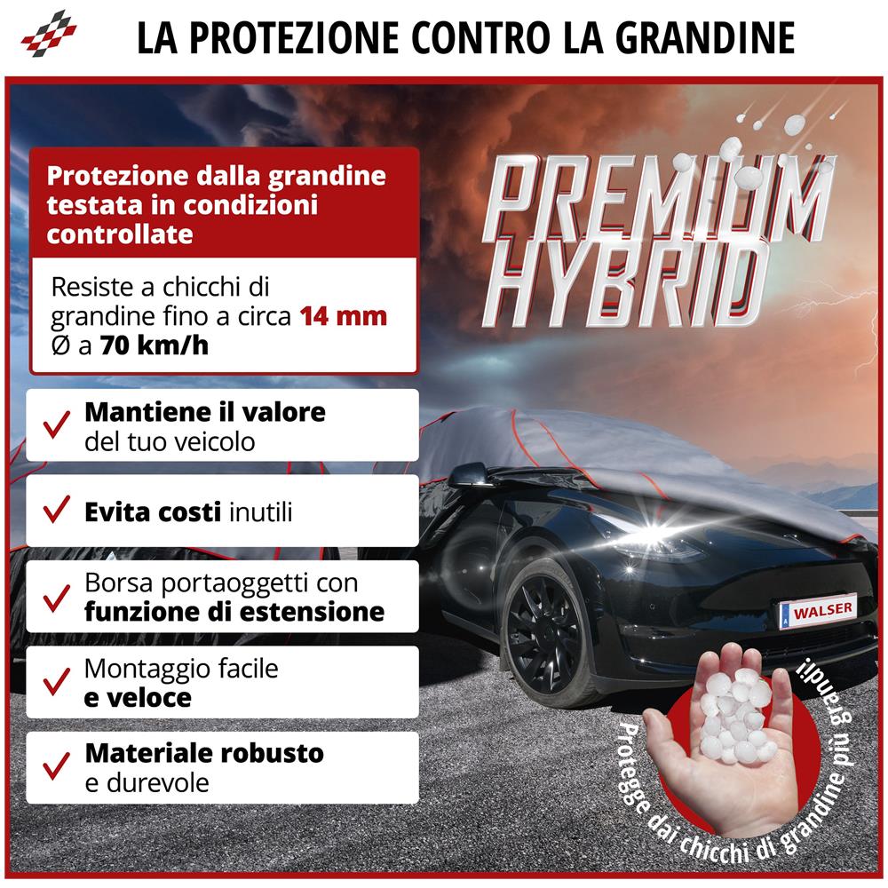 Telo Copriauto Antigrandine Premium Hybrid Suv Misura L - Foto 2