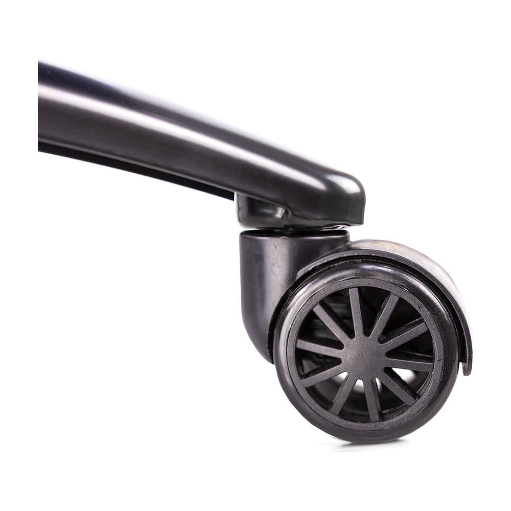 Sedia da gaming Vulture farfalla nera /gialla, 4D, base in metallo, ruote in nylon - Foto 5