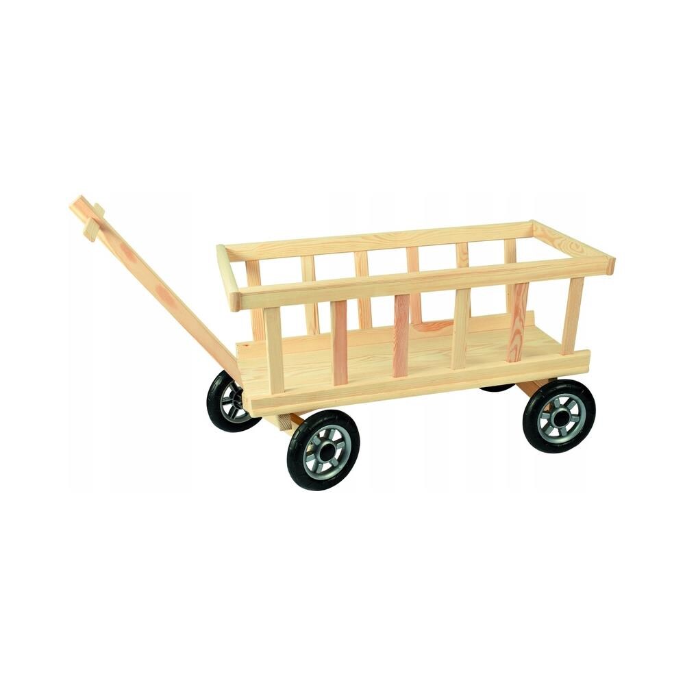 Passeggino da giardino in legno per bambini, piccolo - Foto 1