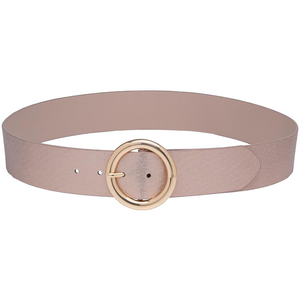 Cintura Classica con Fibbia Rotonda - Foto 1