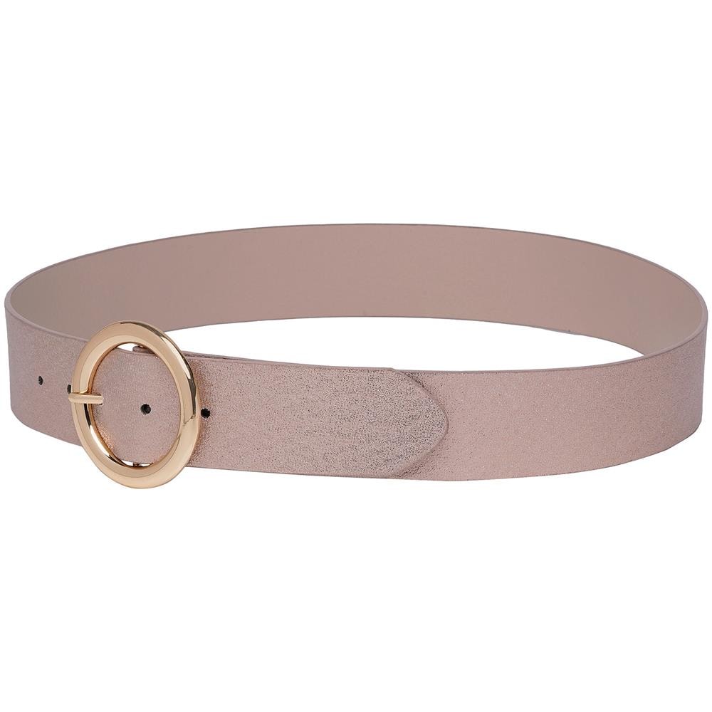 Cintura Classica con Fibbia Rotonda - Foto 2