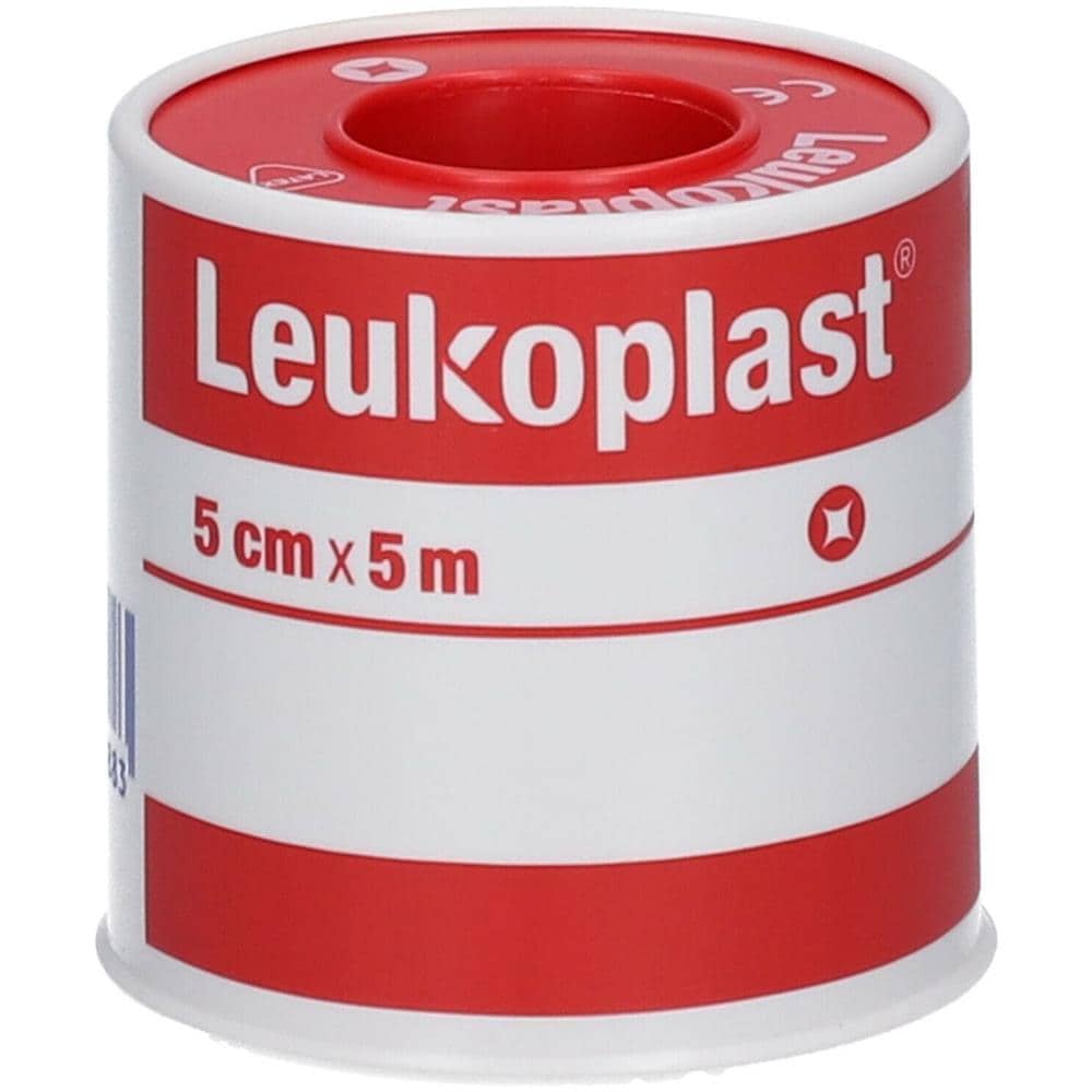 Cerotto Chirurgico in Rocchetto Leukoplast Pelle 5X500 cm - Foto 1