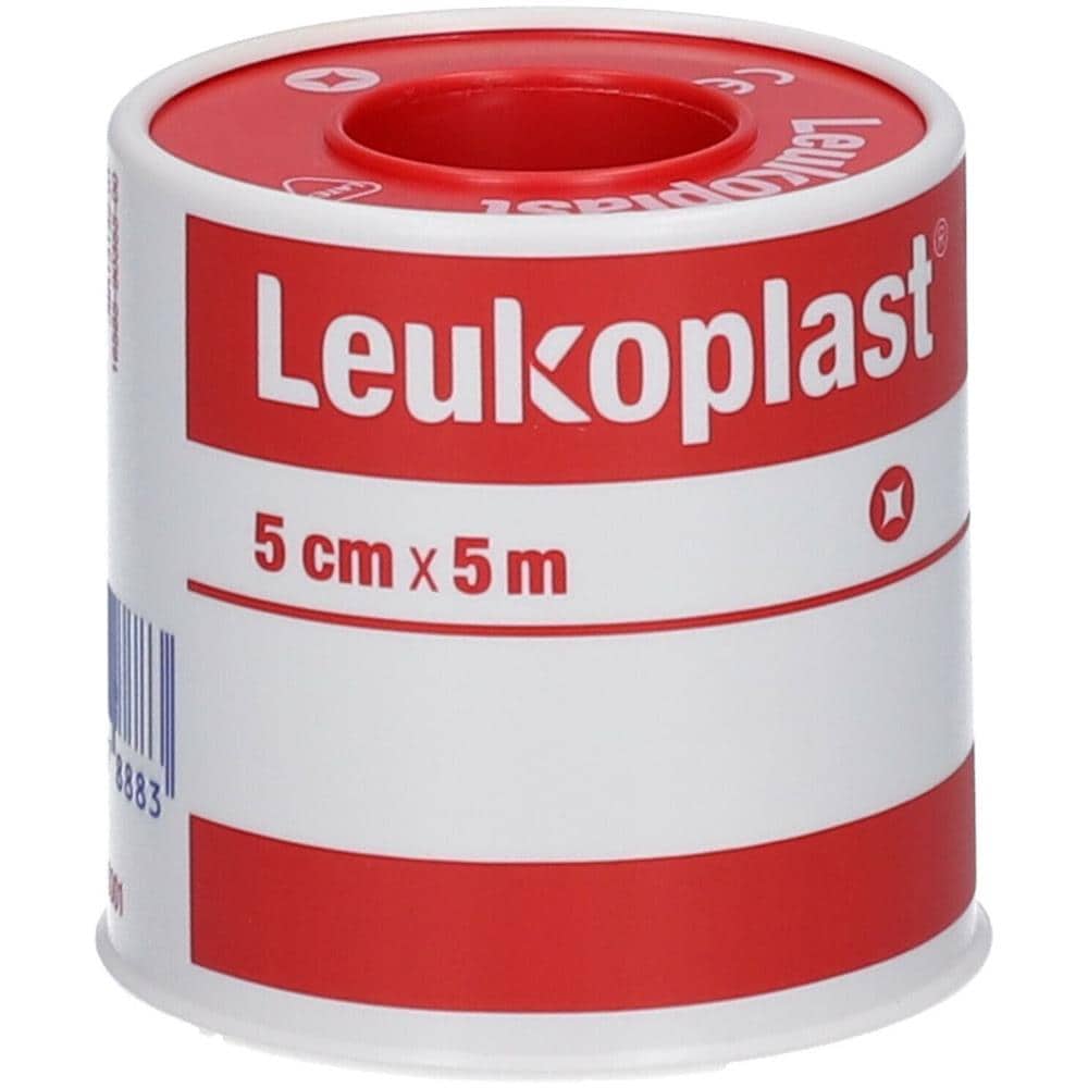Cerotto Chirurgico in Rocchetto Leukoplast Pelle 5X500 cm - Foto 2