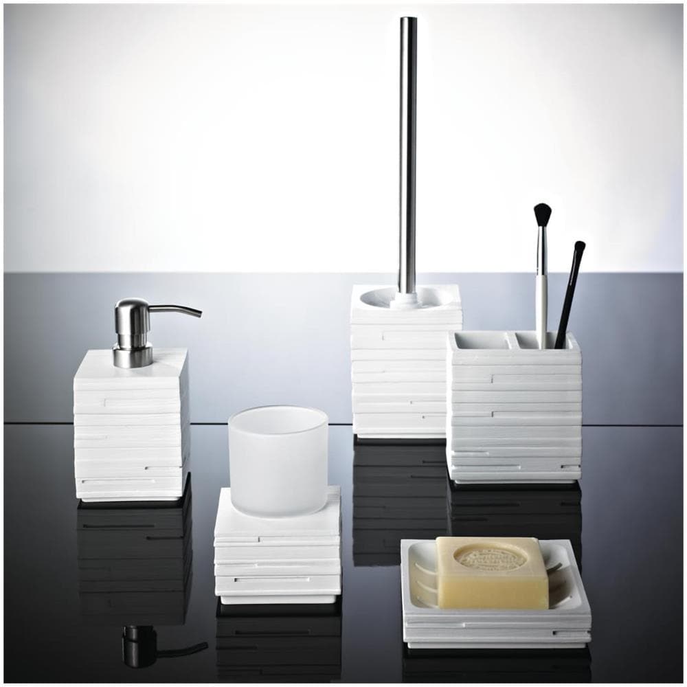 Distributore Di Sapone In Stile Mattone Bianco - Foto 2