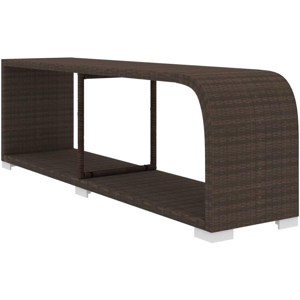 Set Divani Da Giardino 8 Pz Con Cuscini In Polyrattan Marrone - Foto 12