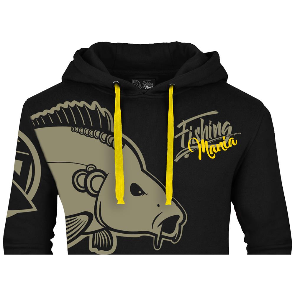 Felpa Cappuccio Hotspot Design Mod. fishing Mania Carpfishing Pesca (xxl)  - Foto 8