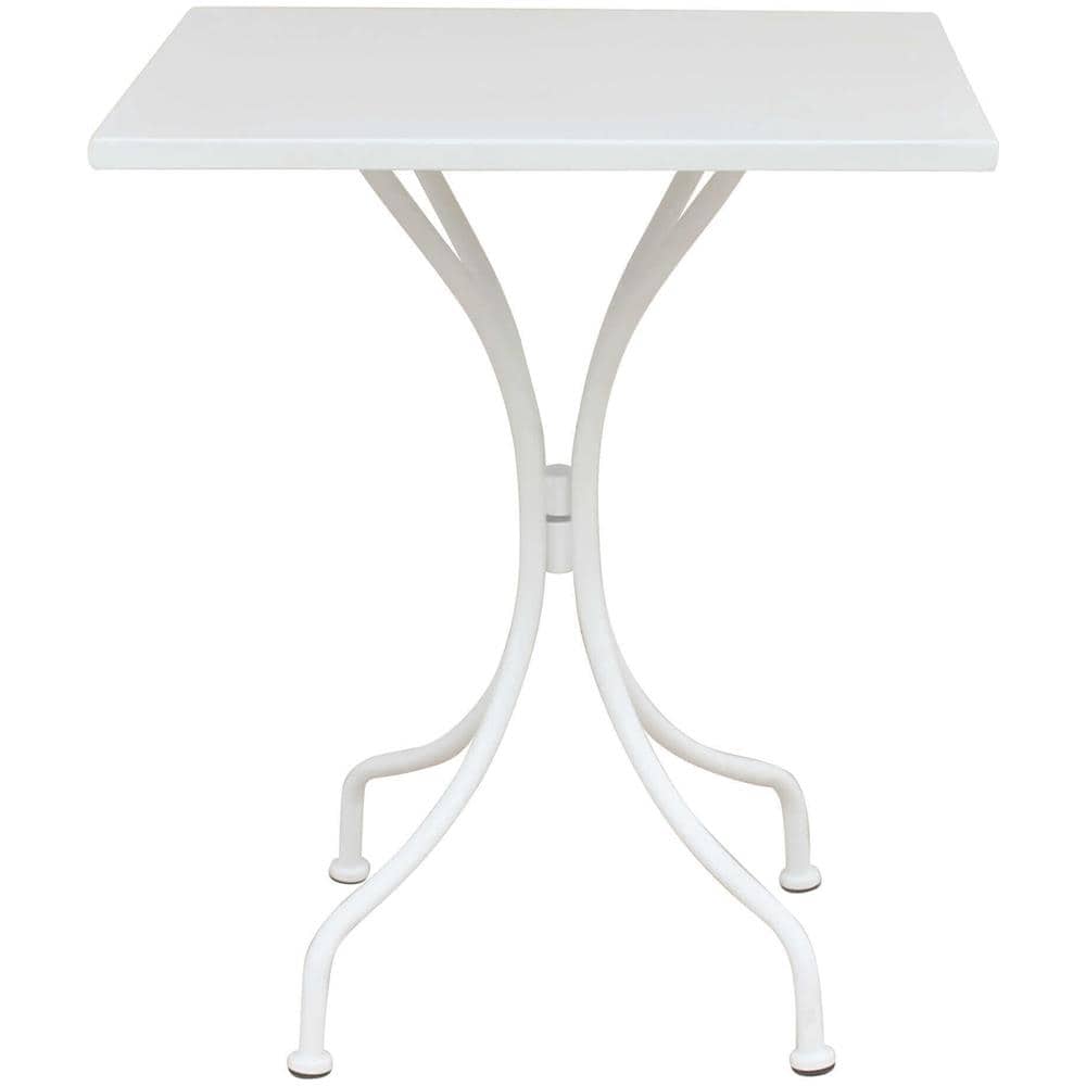 Romanus - Set Tavolo In Metallo Cm 60 X 60 X 72 H Con 2 Poltrone Aviim - Foto 2