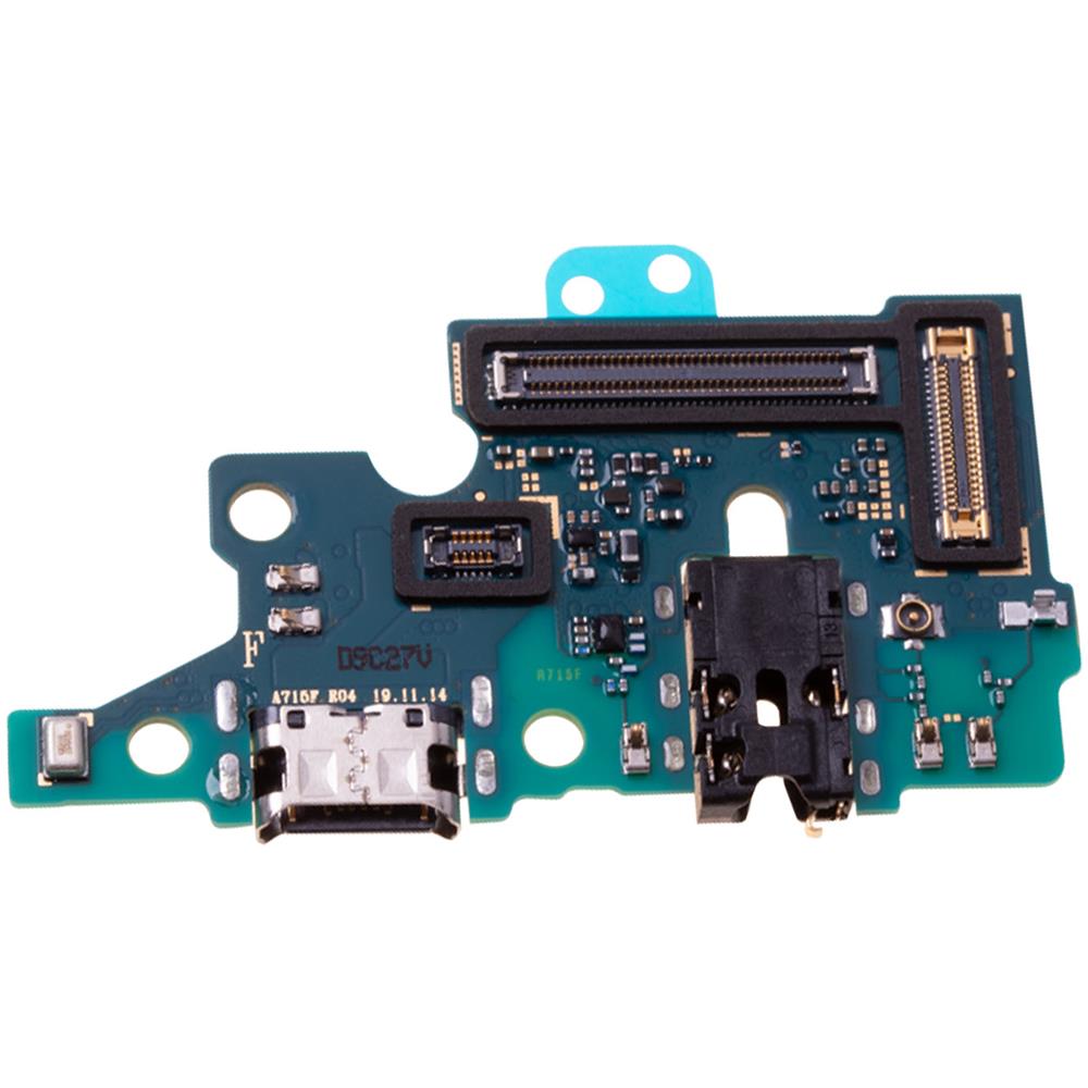 Connettore Di Ricarica Samsung Galaxy A71 Presa Usb-c + Jack 3.5 + Microfono - Foto 5
