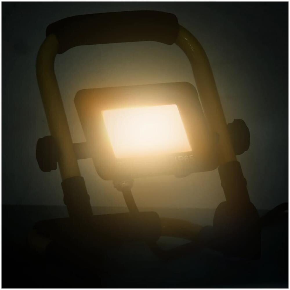 Faretto A Led Con Maniglia 20 W Bianco Caldo - Foto 2