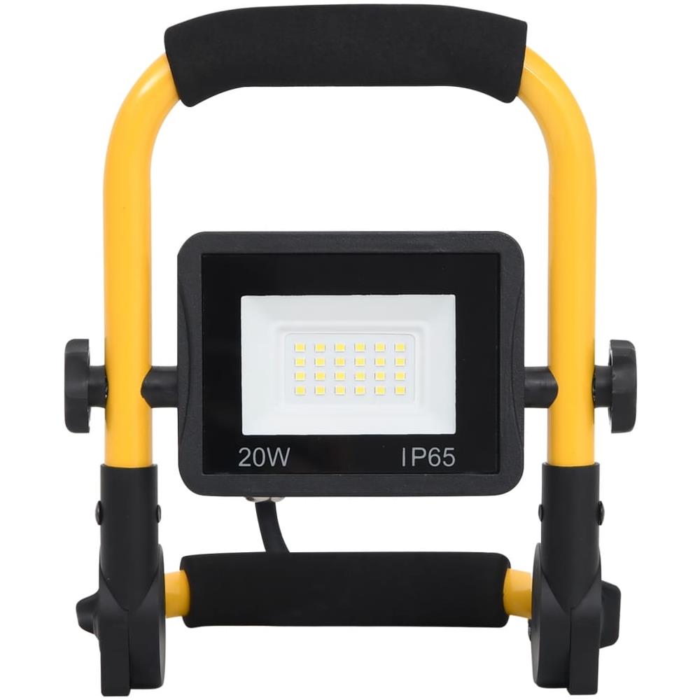 Faretto A Led Con Maniglia 20 W Bianco Caldo - Foto 3