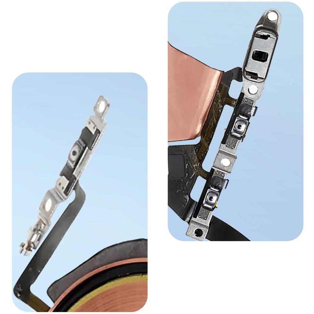 Connettore Ricarica Qi Per Iphone 14 Pro Max Con Sensore Nfc + Tasti Compatibile - Foto 5