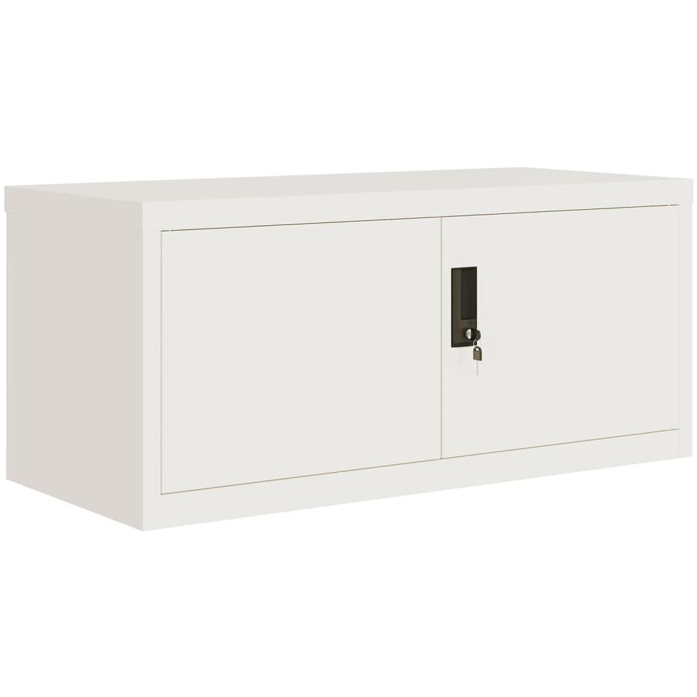 Armadio Classificatore Bianco 90x40x180 Cm In Acciaio - Foto 3