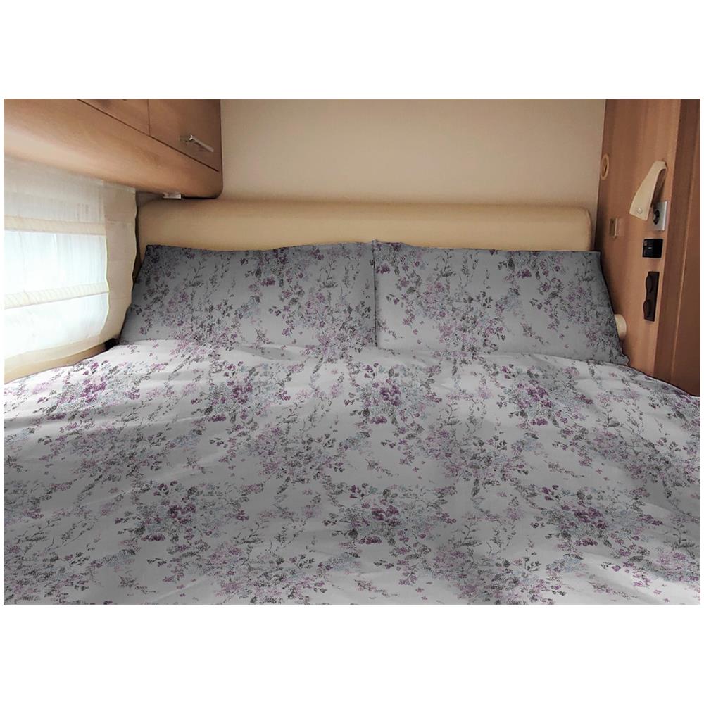 Sacco Copripiumino Camper Roulotte 100% Cotone Personalizzabile Varie Fantasie Singolo Acquarello - Foto 1