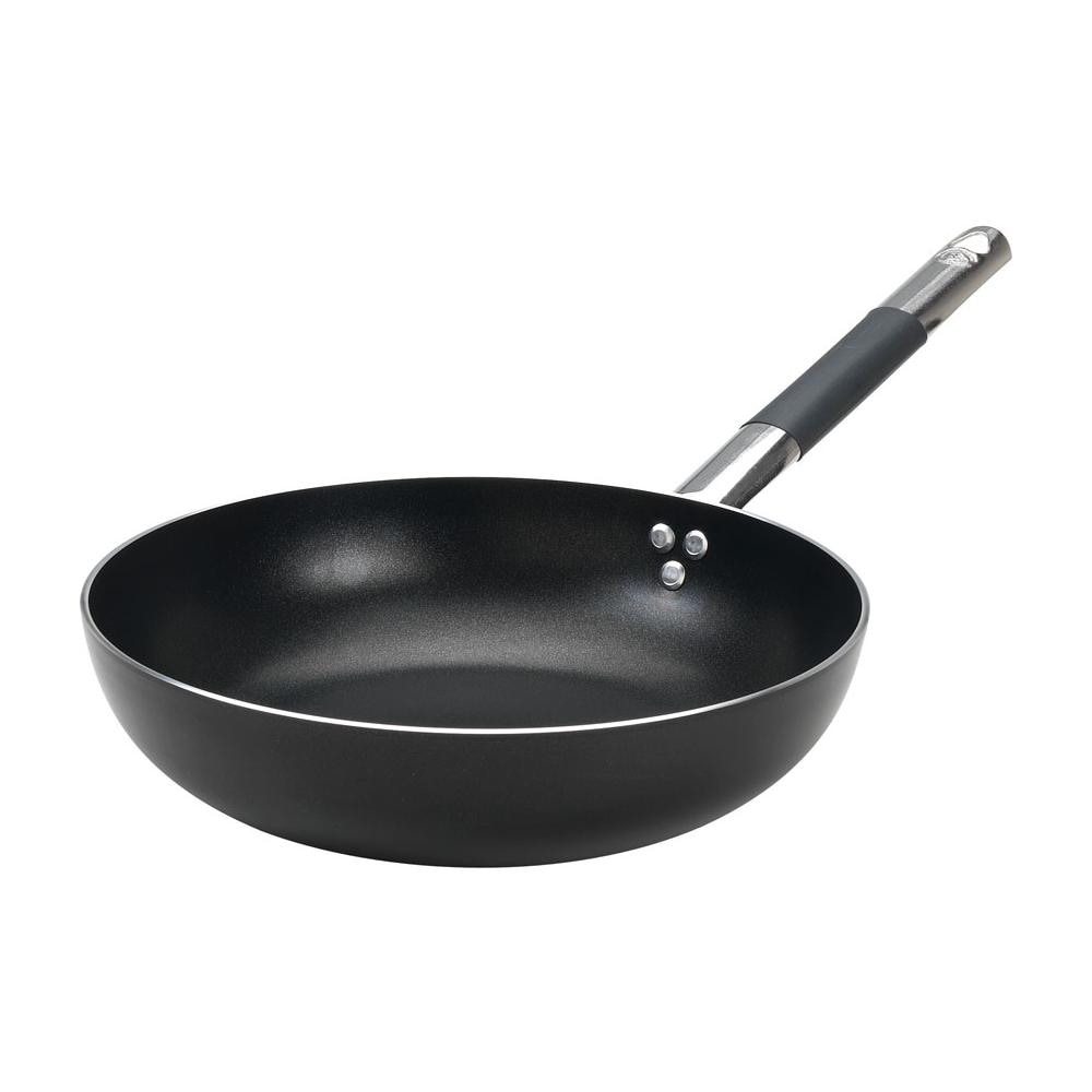 Padella Alta 1 Manico Diametro 28 cm - Linea Al Black 3 mm - Foto 2