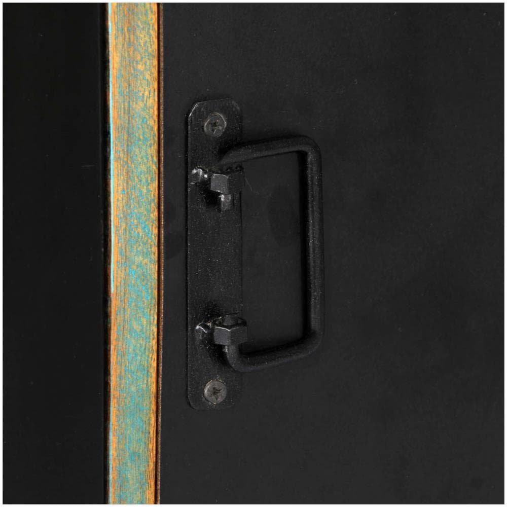 Libreria 45x30x171 Cm In Legno Massello Di Recupero - Foto 2